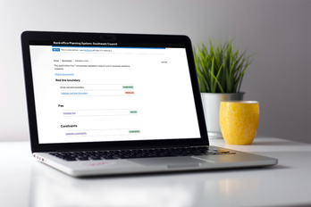 BoPS screen in a laptop