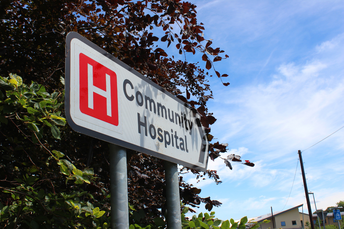 Hospital sign