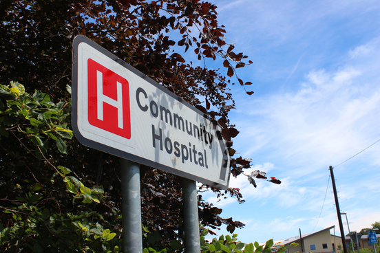 Hospital sign
