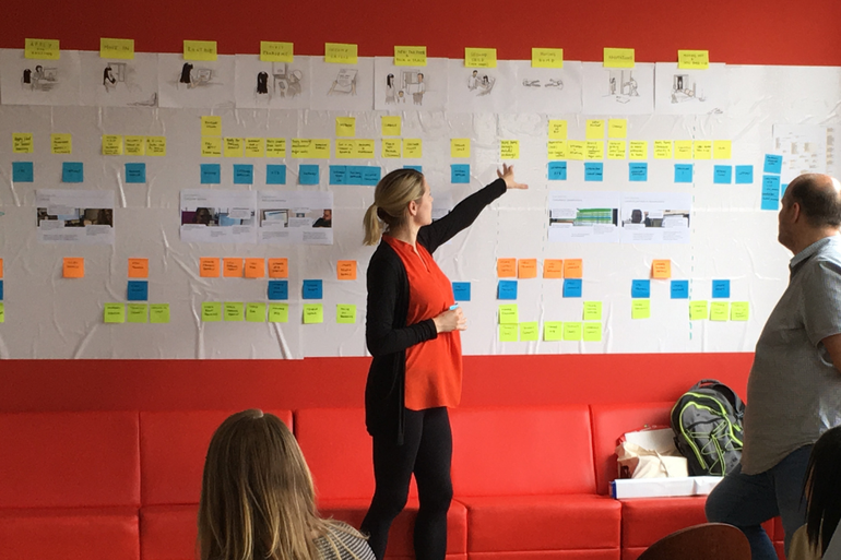 Dawn in Lewisham workshop