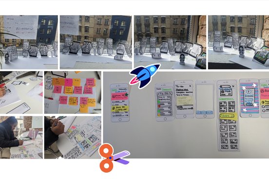 making of paper prototypes