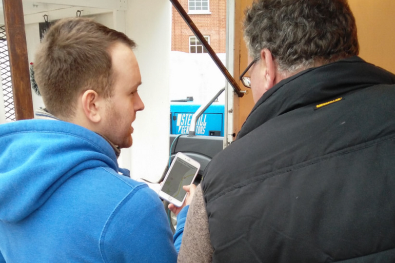 People logging repairs