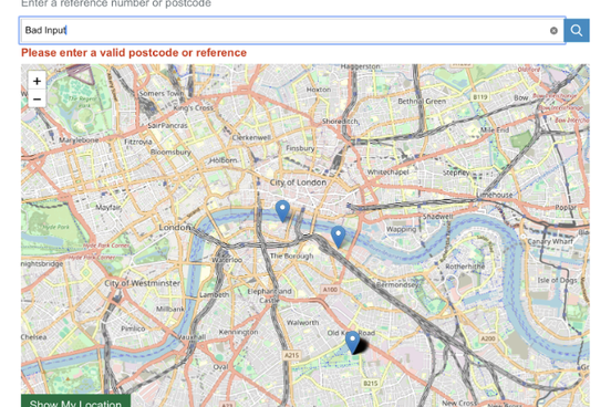 Image of programming map