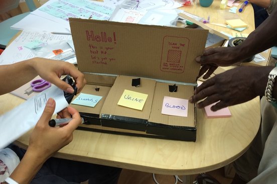 SH:24 cardboard prototype test kit