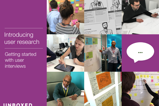 A user research guide for teams new to user-centred design