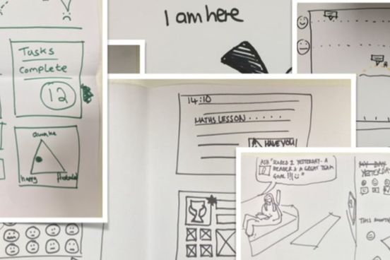 Co-design session sketches